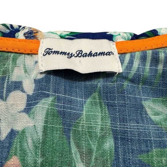 Tommy Bahama Hawaiian Pet Shirt Small Velcro Closure Adorable - Picture 6 of 9